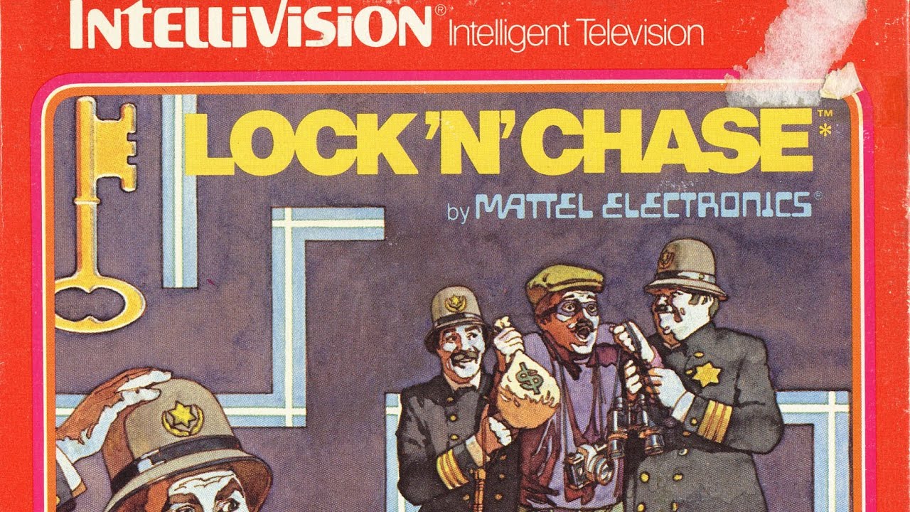 Classic Game Room - LOCK 'N' CHASE review for IntelliVision