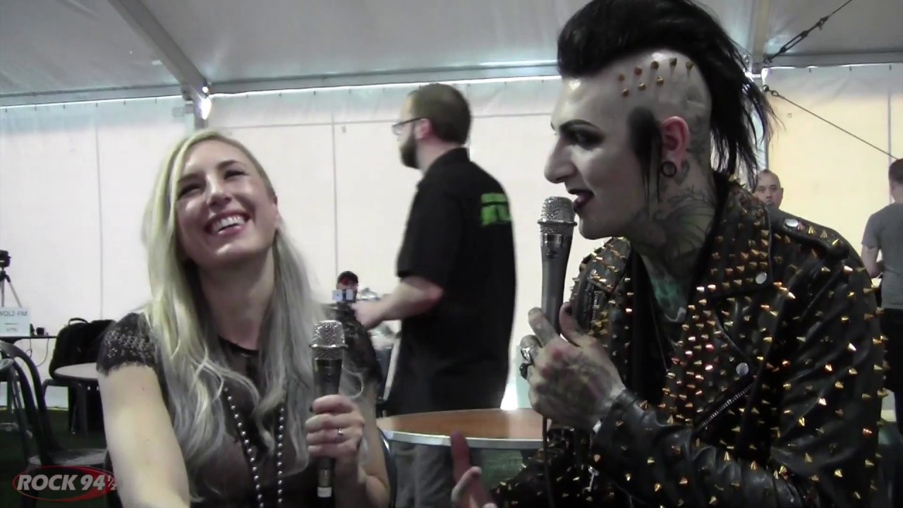 Rock on the Range 2017 | Chris from Motionless in White