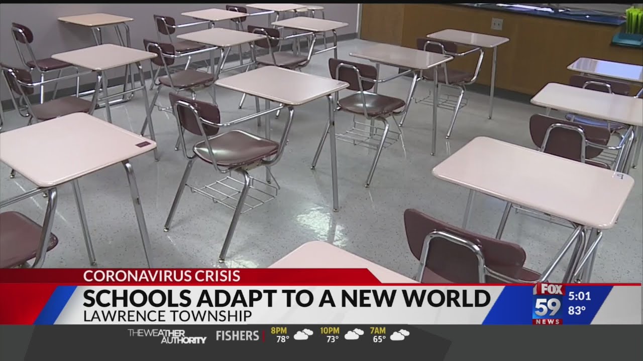 A look inside Lawrence Township's first day back to school