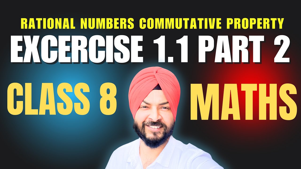 Exercise 1.1 part 2 Commutative Property ||  Rational numbers @DEEP THECHEMIST