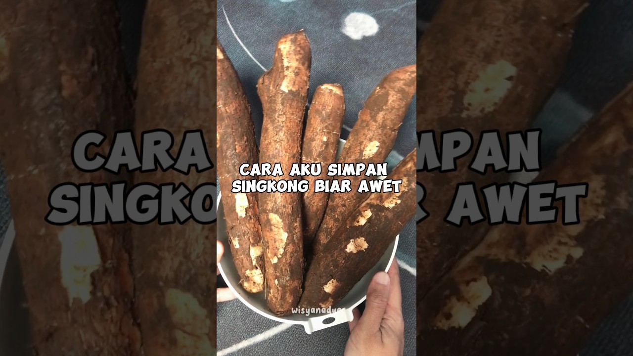 cara simpan singkong #foodpreparation #foodprep #singkong #resepsimpel #foryourpage #fyp #resepmudah