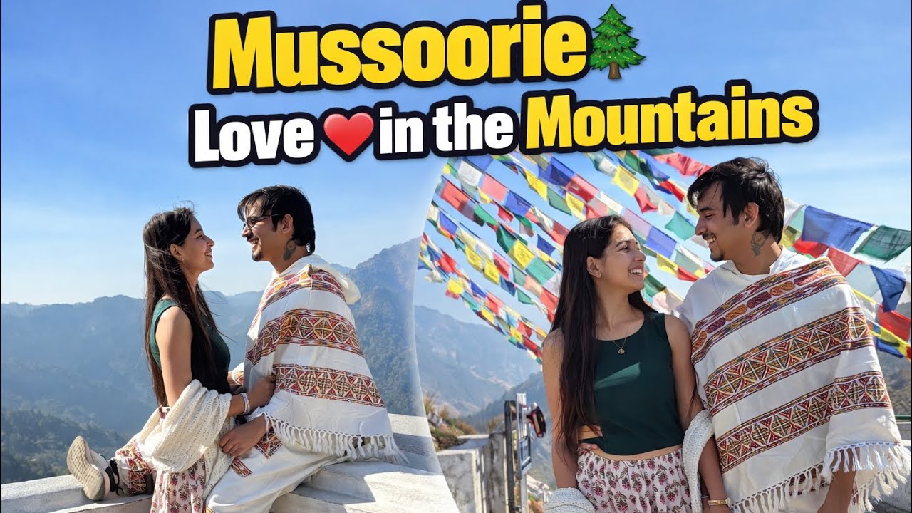 MUSSOORIE VLOG 😍 || WITH MY WIFE 🫠 || @Manishwakode51 || DALAI HILLS 🏔️ 