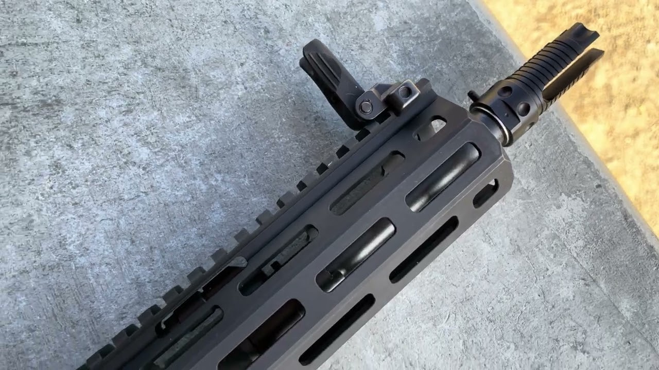 KAC SR-15 KS-4: Первые выстрелы с использованием айронов