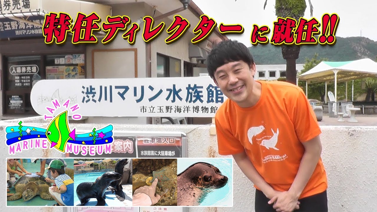 【渋川マリン水族館1】特任ディレクター就任！