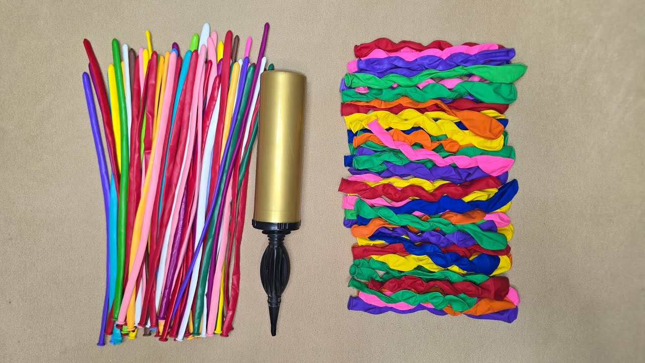 Super Satisfying ASMR Modelling Balloon’s Popping Sounds