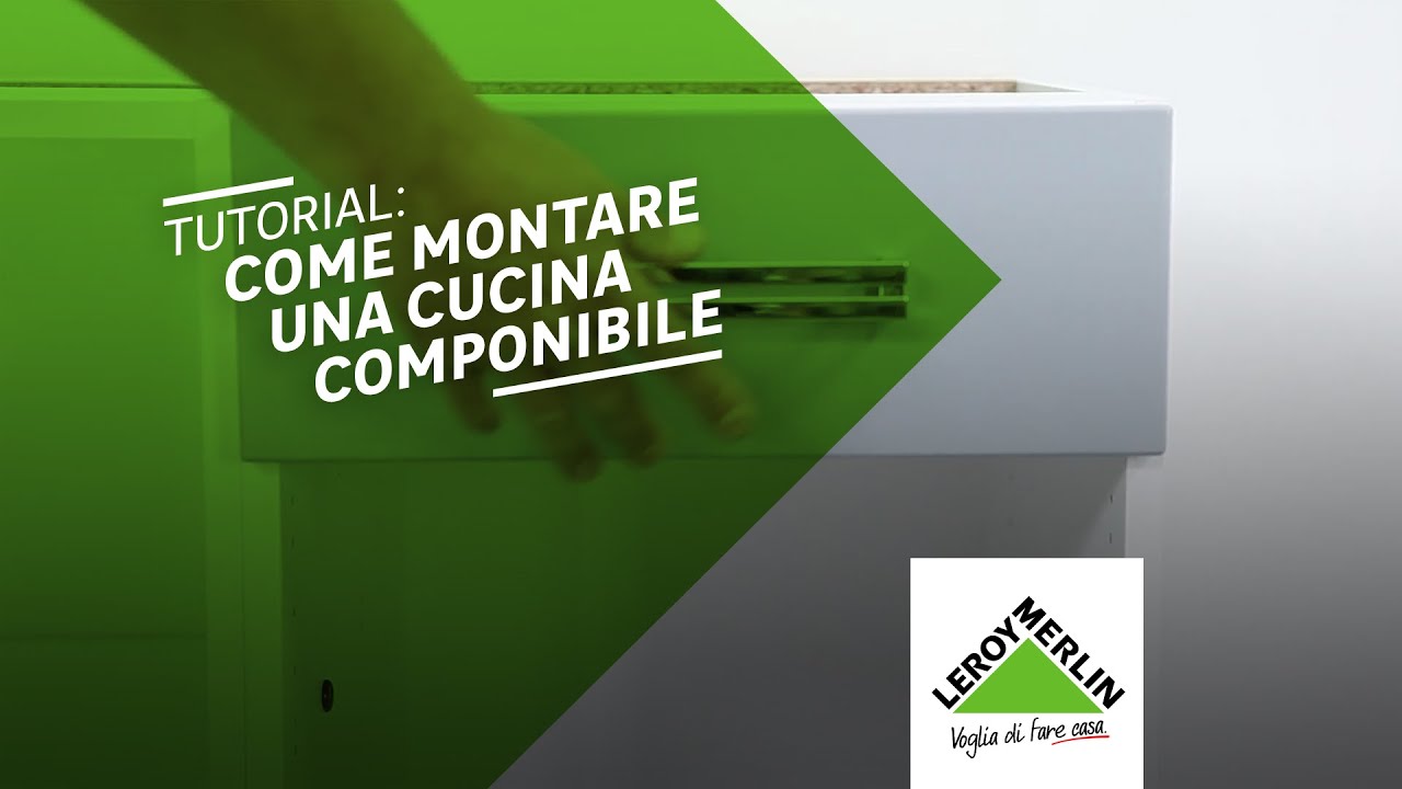 Montaggio di una cucina componibile | Leroy Merlin