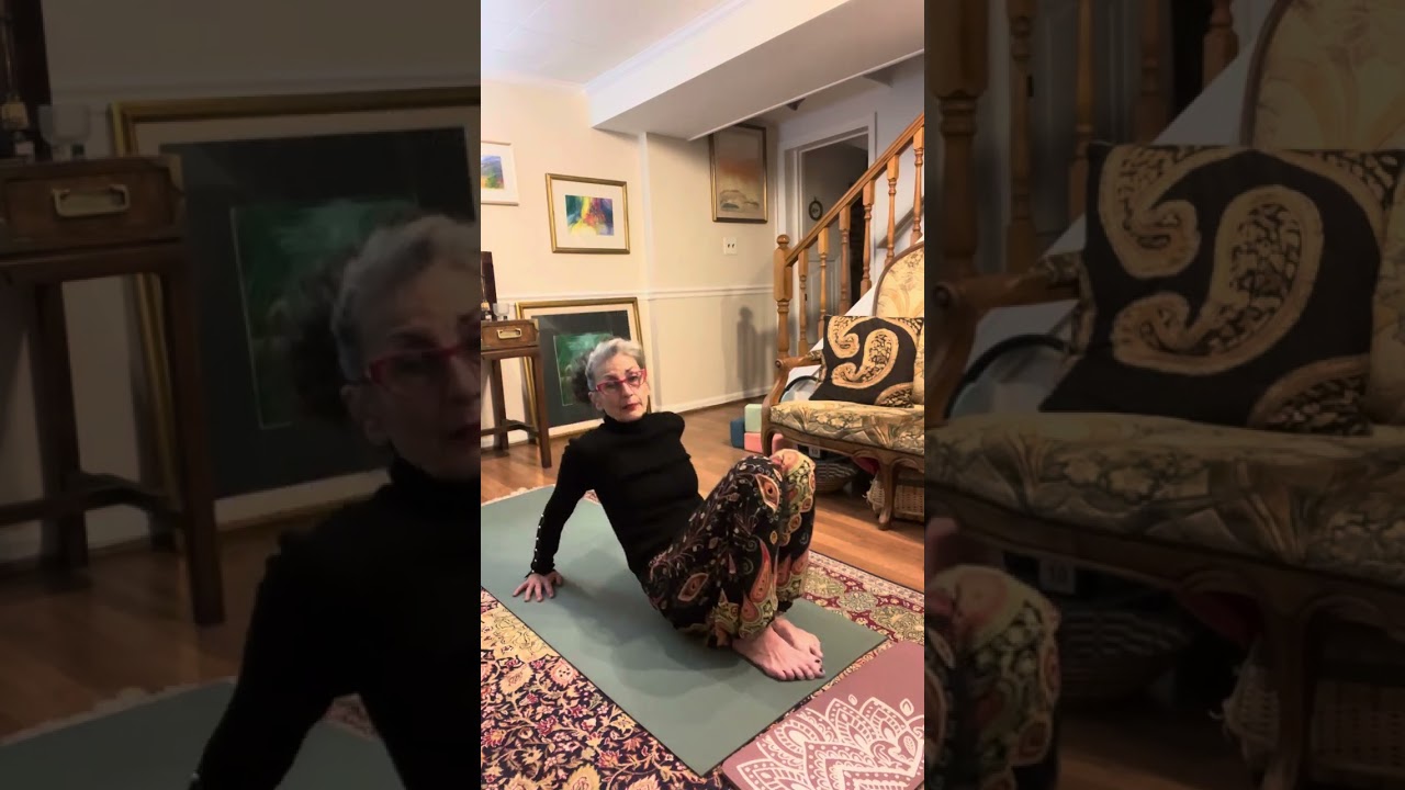 Gentle Careful core strength and spine workout with the Mystic Yogi