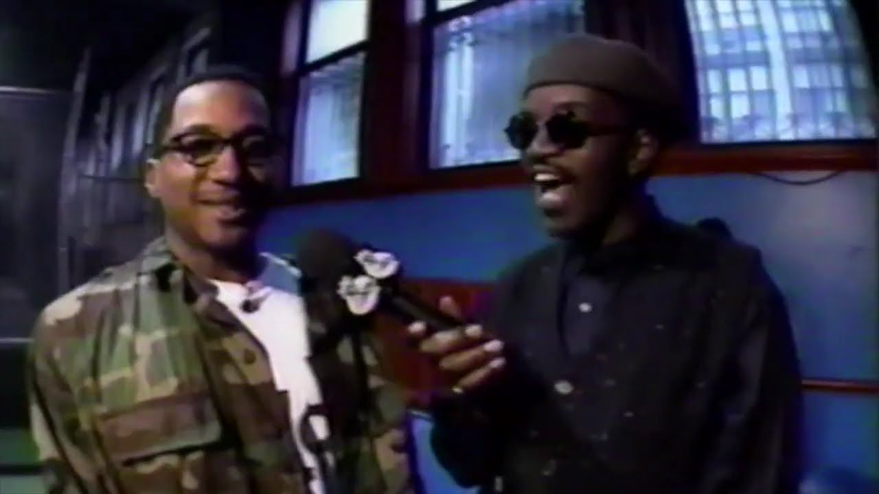 Интервью группы Tribe Called Quest с Fab 5 Freddy на MTV | 1994