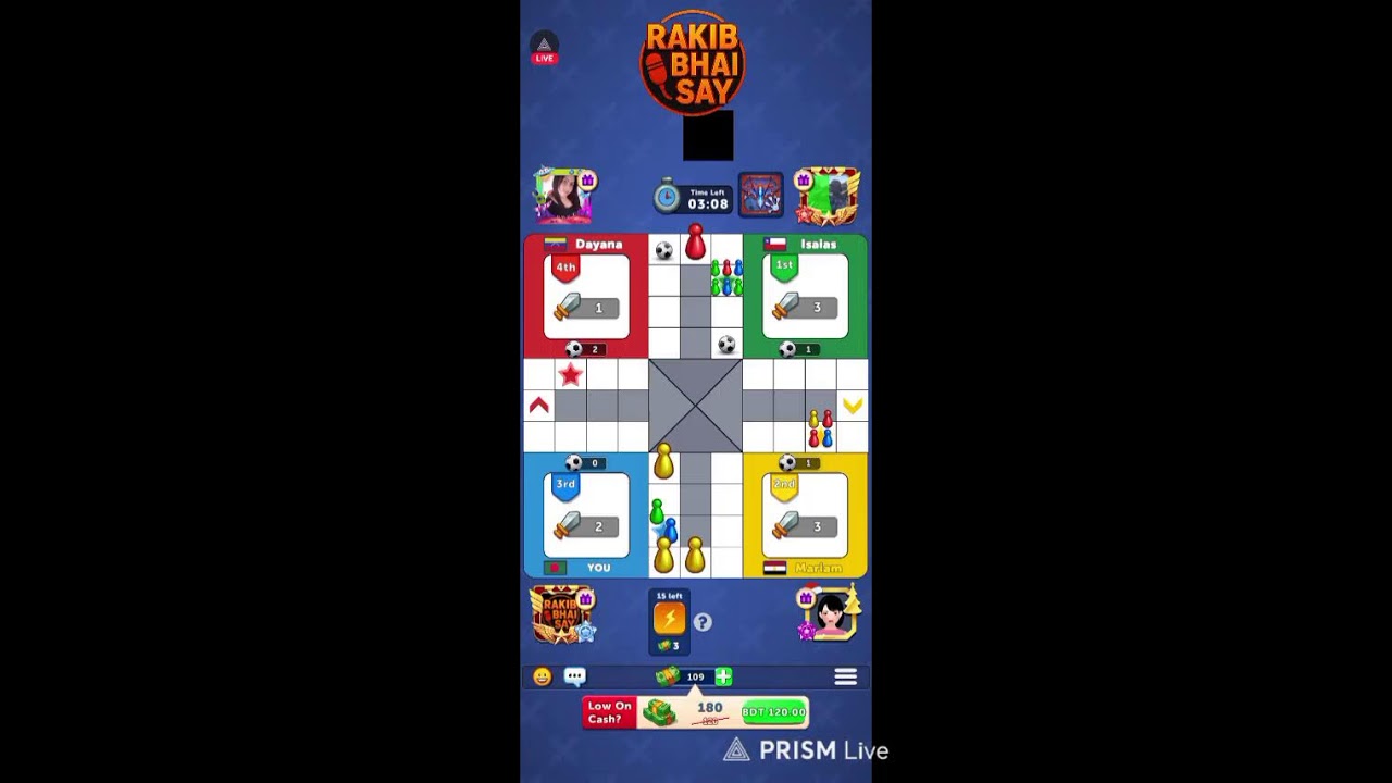 LIVE 🔴 Ludo King | Real-Time Match | Bangla Commentary | Win & Fun 😍