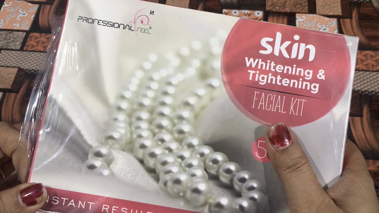 Professional Feel Pearls Skin Whitening & Tightening Facial Kit
