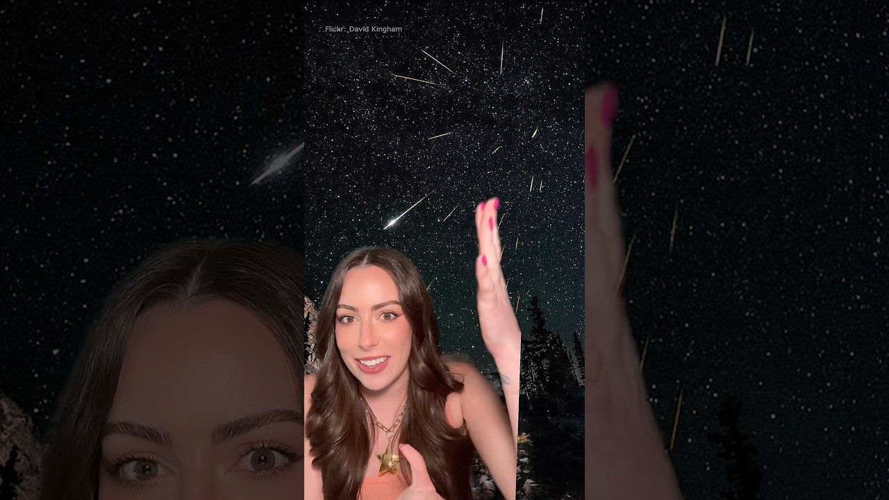 Perseids meteor shower is hitting Earth!  #space #astronomy #asteroids #nasa #news #shorts