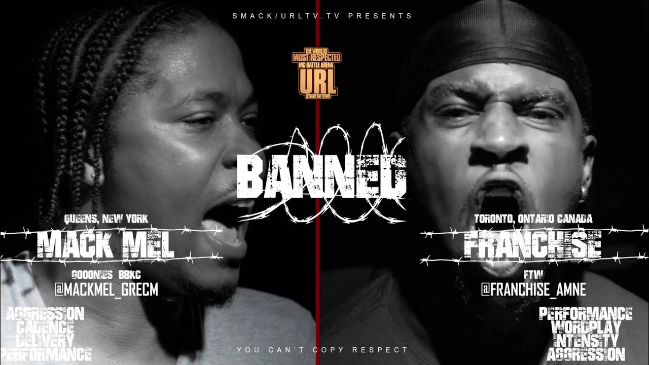 BANNED: FRANCHISE VS MACK MEL RAP BATTLE | URLTV