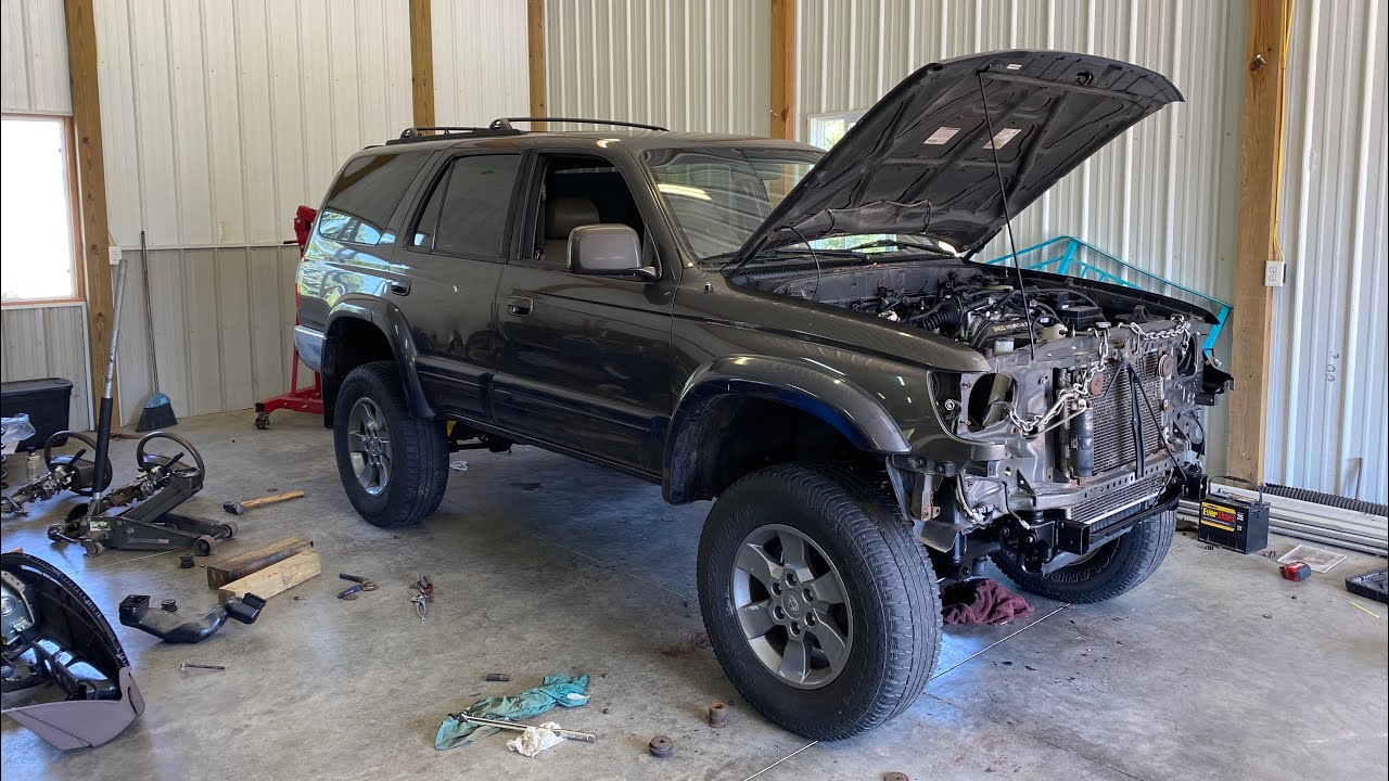 3rd gen 4Runner frame swap part 2