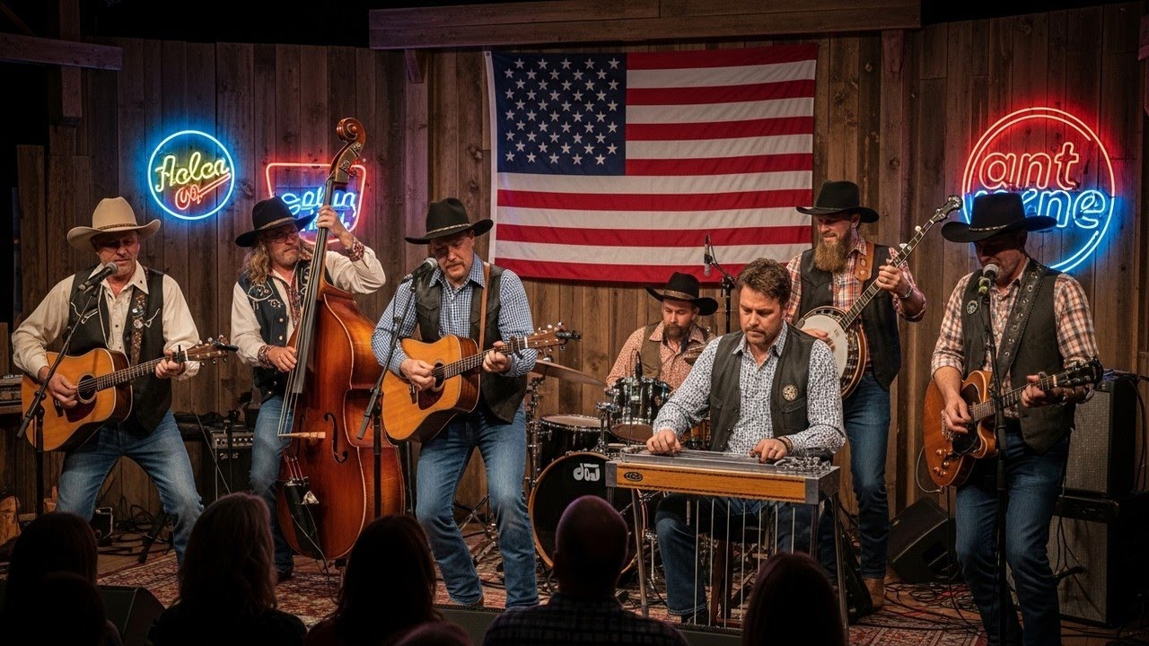 Classic Country Nights – Slow Country Acoustic for Stress Free Evenings Across Quiet Southern Roads