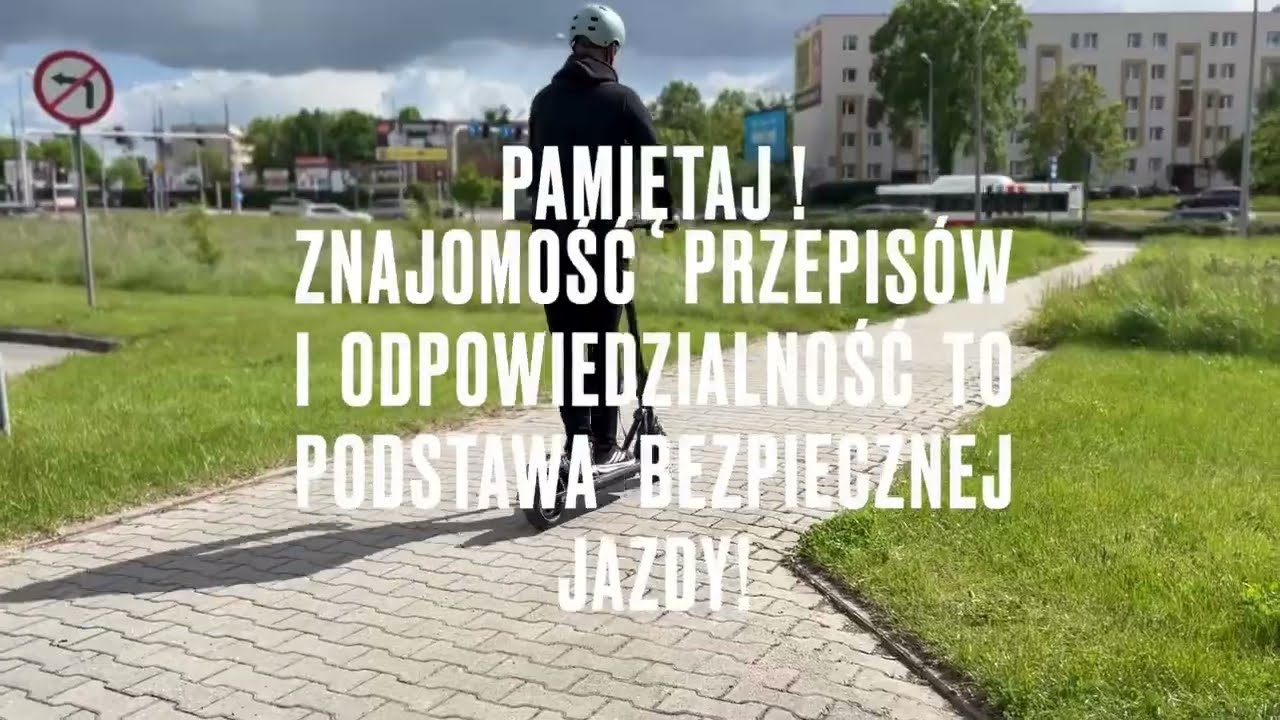 Bezpieczna jazda hulajnogą elektryczną – przepisy i obowiązki oczami policjantek z WRD KWP w Radomiu