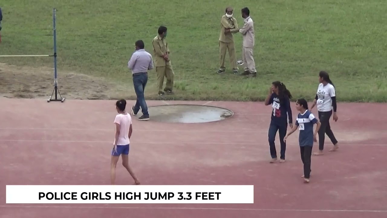 hp police girls high jump #shorts  #punjabpolice #biharpolice #uppolice  #15thaugust  #police