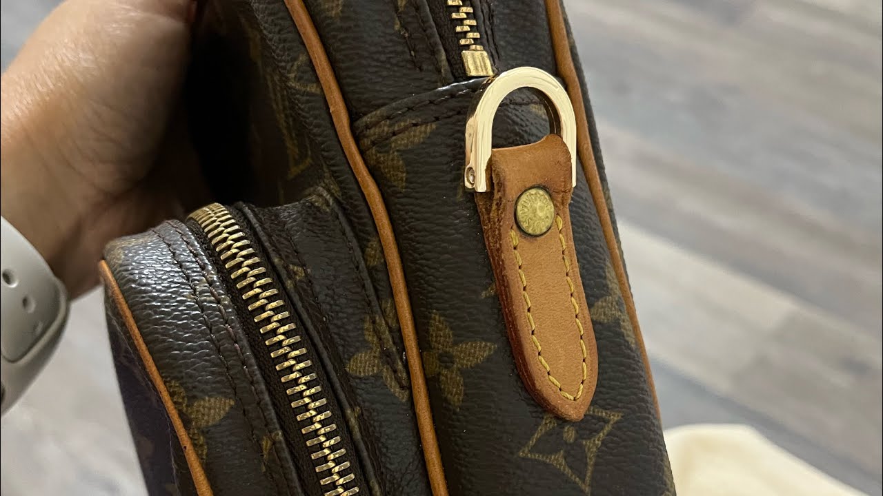 converting non-detachable strap to a detachable one on a LV vintage amazone bag