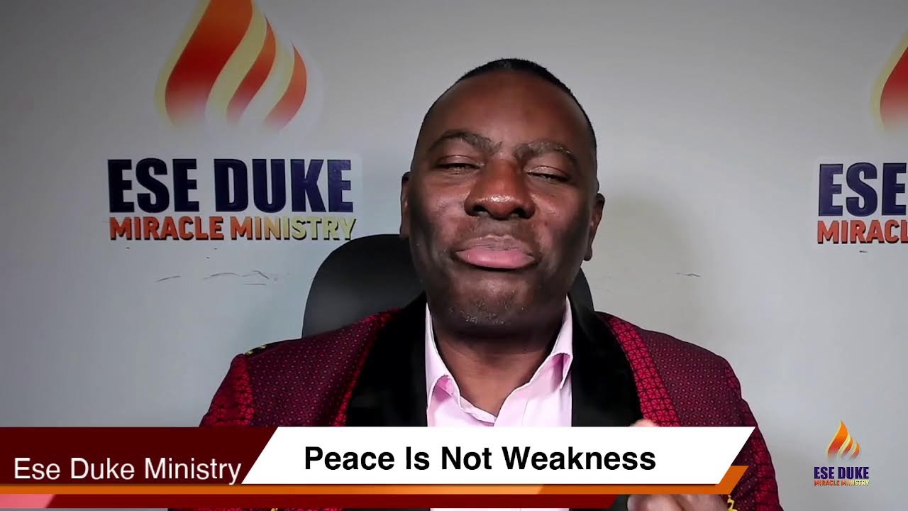 Peace Is Not Weakness | Peace Is Authority Under Control (Romans 12:18)