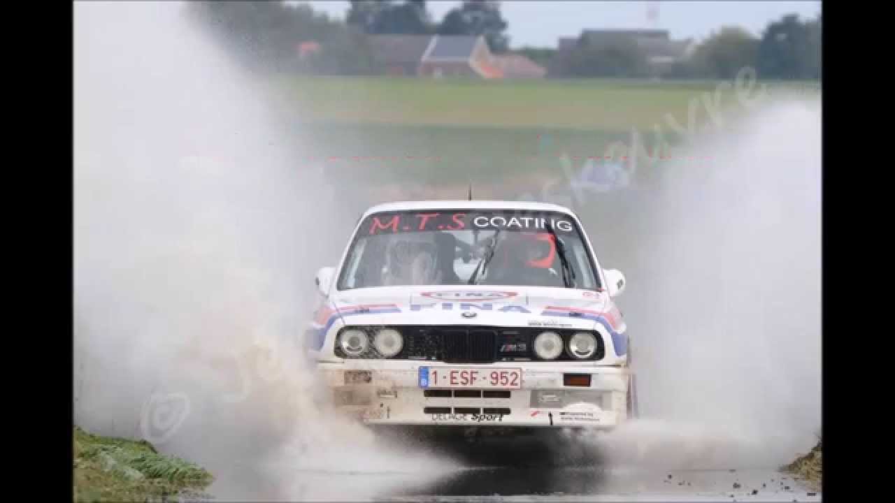 Onboard With Crash / Y. PEIGNEUR - R. ISAAC / BMW M3 E30 / Rallye JL Dumont 2015 / ES5 Donceel 2
