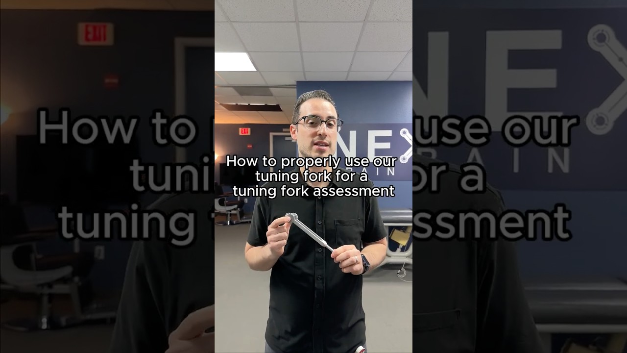 Here are some tips to use your tuning fork for a vibration assessment!