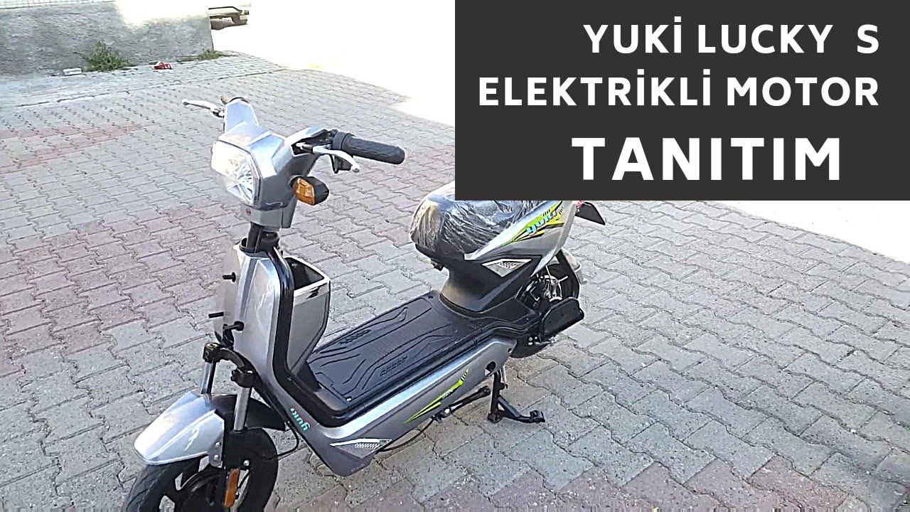 Elektrikli Motor Yuki Lucky s 2021 model test
