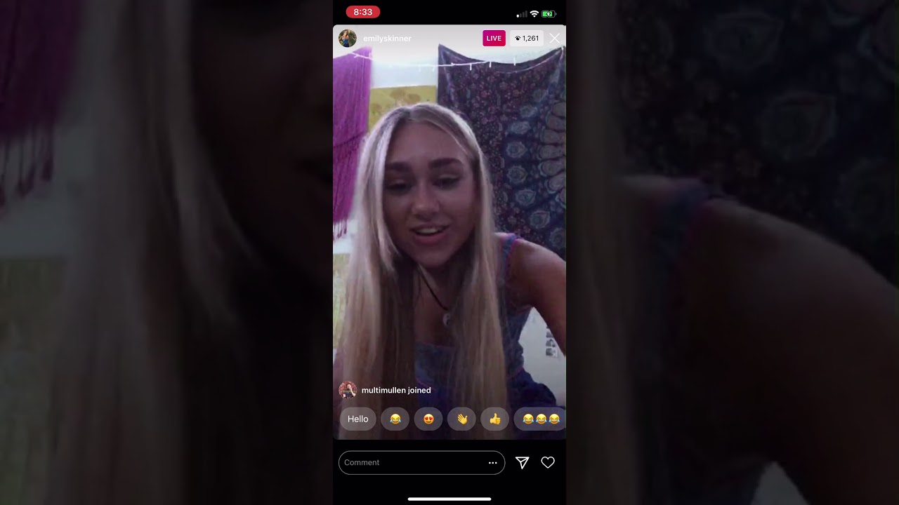 Emily Skinner Livesteam | April 12th, 2020