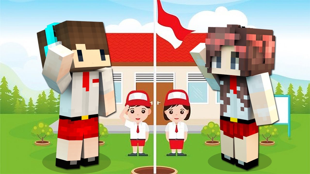DUO BOCIL NOSTALGIA DI SEKOLAH DASAR MERAH PUTIH
