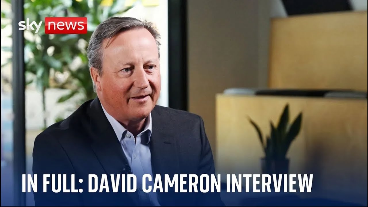 David Cameron explains why he planned to sanction Israeli ministers