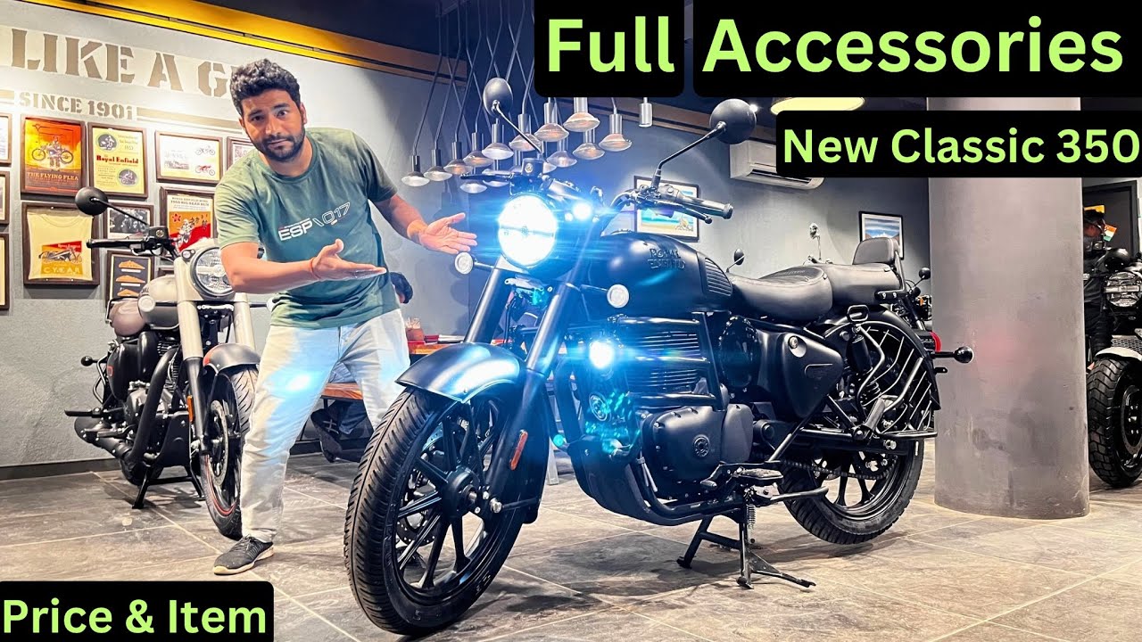 Full Accessories New Classic 350 Item & Price New Update ! Classic 350 All Accessories Price !