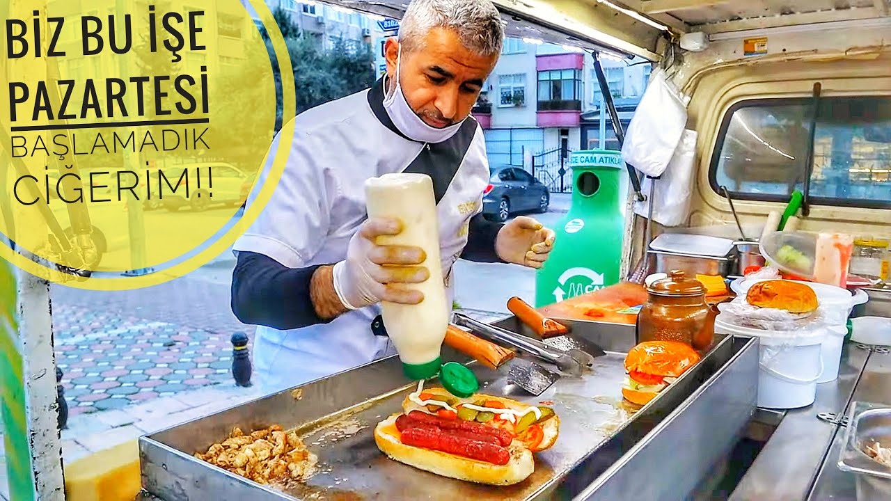 6 HAMBURGER YEDİM DEDİ !! KÜÇÜK EKMEK TEKNESİNDEN EFSANE SOKAK LEZZETLERİNE BİR HİKAYE ! / ÜMİT USTA