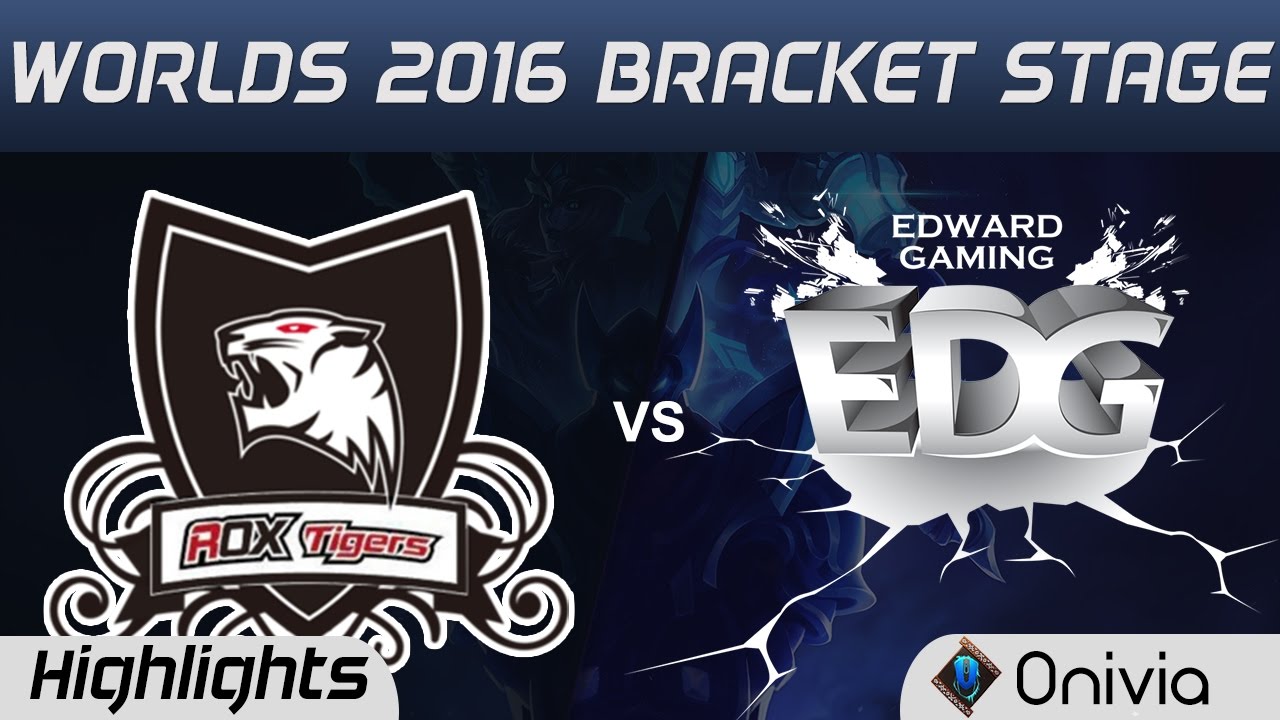 Лучшие моменты серии ROX против EDG &mdash; Чемпионат мира 2016, стадия плей-офф: ROX Tigers против Edw...