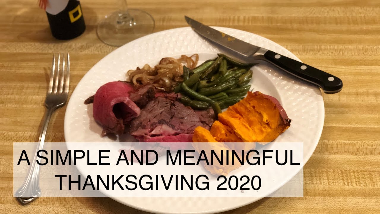 PANDEMIC THANKSGIVING DINNER AT HOME + Hanukkah 2020 Prep (Meaningful Holiday Meals)