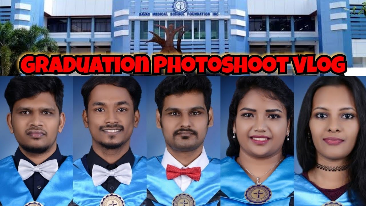Graduation Photoshoot Fun Vlog | Philippines | Davao Medical School Foundation