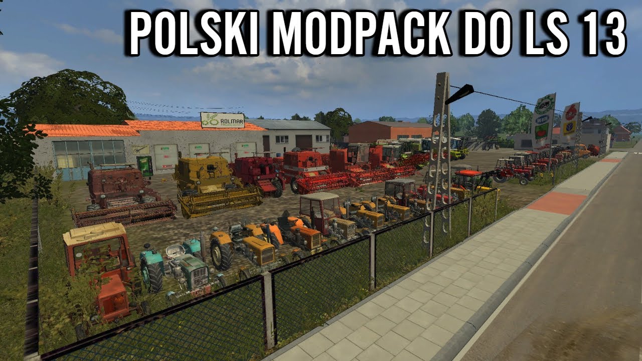 POLSKI MODPACK DO LS 13 Aż 3GB