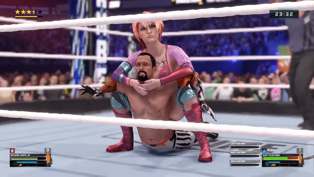 WWE 2K25 Gameplay - Richard vs. Suzy