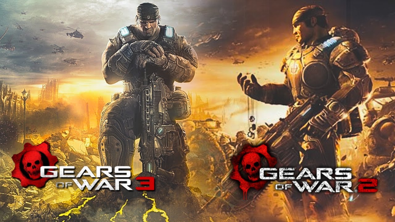 Gears of War 2 and 3 Montage (Folded Dragons - Too late.)
