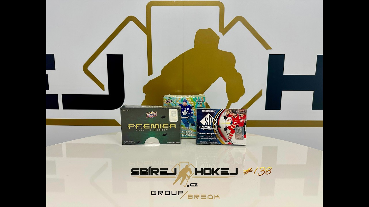 GROUP BREAK #138 TEAM BUY 3 BOX MIX živě na SbirejhokejCZ