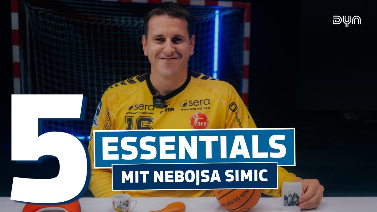 Das sind die f&uuml;nf Essentials von HBL-Torh&uuml;ter Nebojsa Simic | Dyn Handball