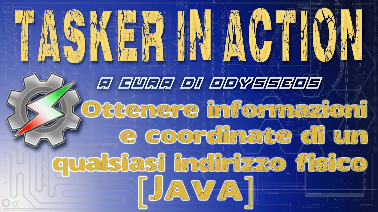 Come ottenere le coordinate e altre informazioni rilevanti da un indirizzo fisico [Java]