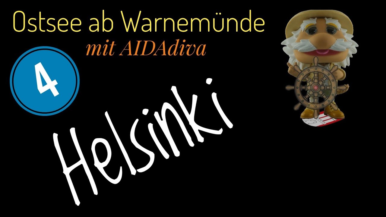 Ostsee ab Warnemünde mit AIDAdiva 07.2024 Teil 4 Helsinki