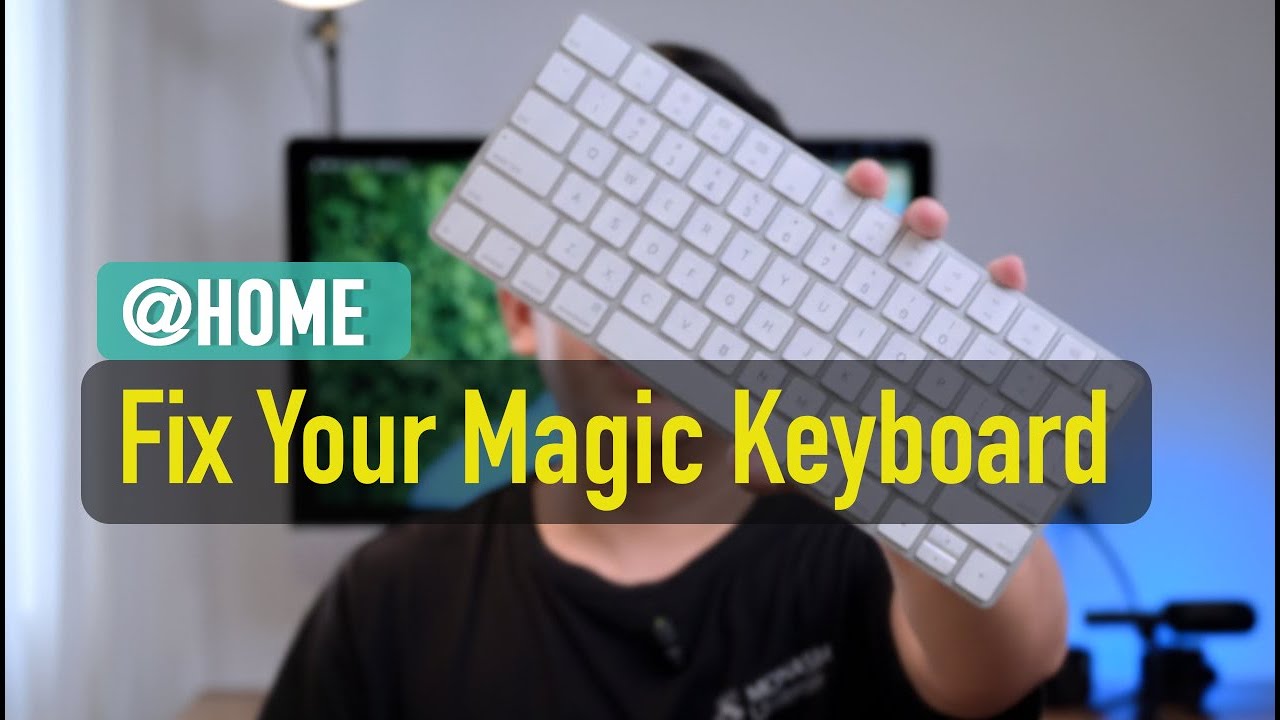 Как починить клавиатуру Magic Keyboard после попадания на нее воды