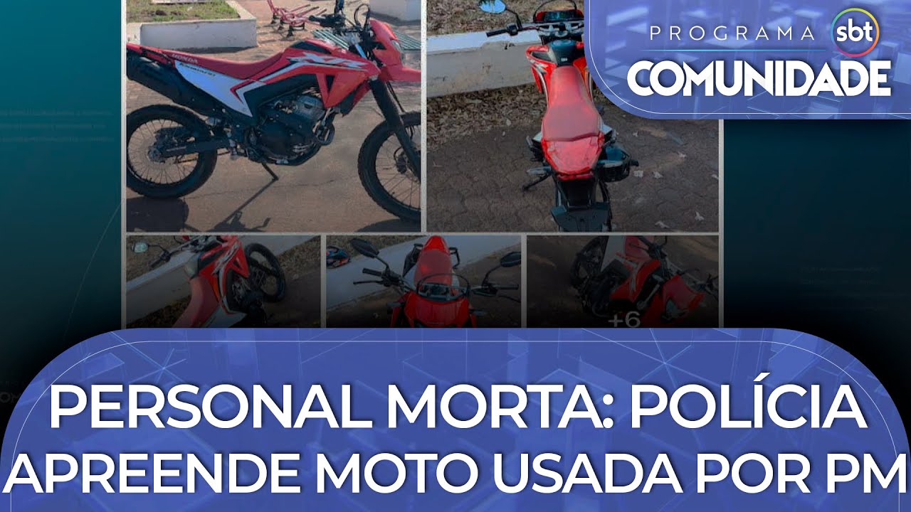 Personal morta em VG: Polícia apreende moto usada por PM