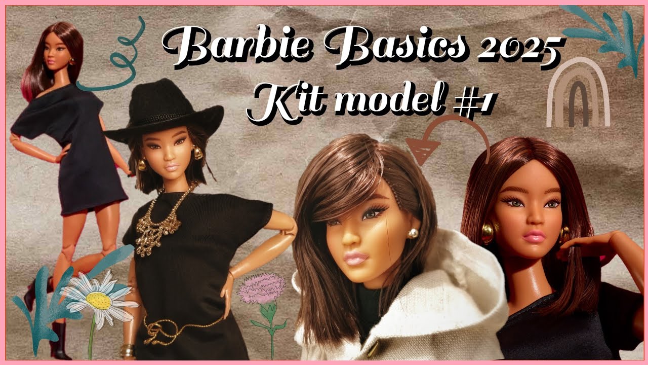 Barbie Basics Model #1 Kit unboxing / review/ make over