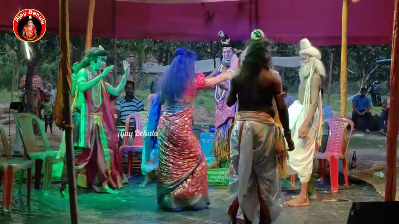 বেহুলার নিত্যগীত ও মনসা পার্বতীর লড়াই | Maa Manasa Gaan | @Ajaybehula | Ajay Sarkar | bangla 
