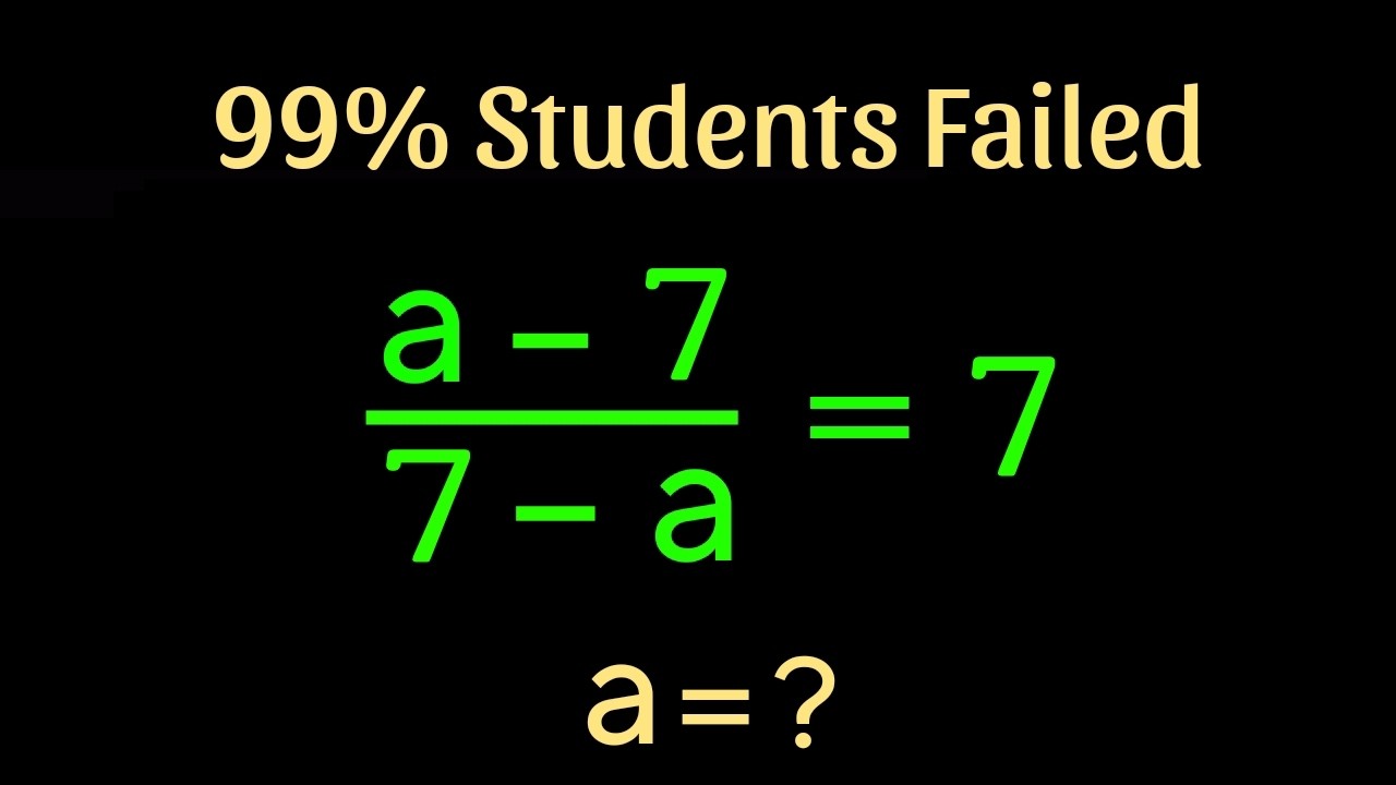 Solving a 'Harvard' University entrance exam question