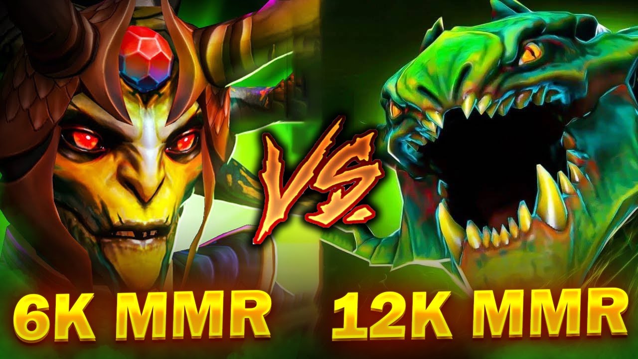What happens when 6k MMR meets 12k MMR in Dota 2