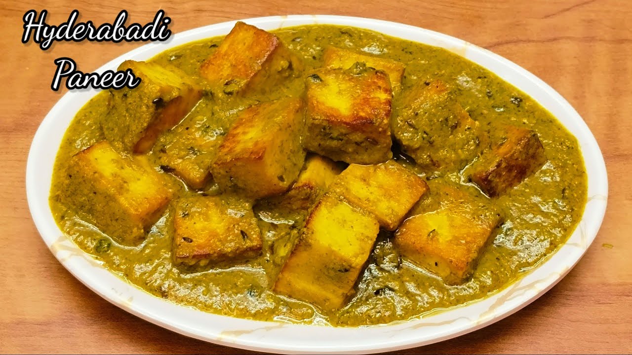 हैदराबादी पनीर | Easy way to make Hyderabadi Paneer Masala | Hyderabadi Paneer Gravy