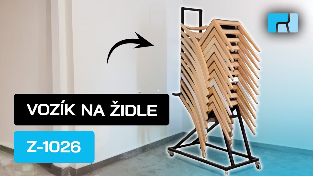 Praktický vozík na židle Z-1026 | Ressed