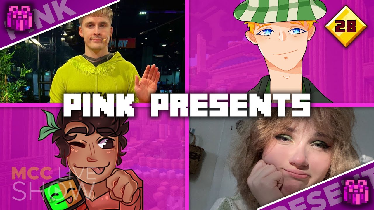 MCC 28 - Pink Presents Team Intro - Ludwig, TapL, Ph1LzA, Snifferish (MCC Live Show)