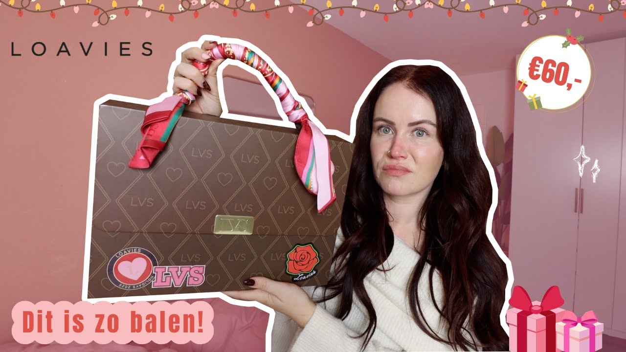 LOAVIES ADVENTSKALENDER 2025 UNBOXING 🎄| REBECCA DENISE